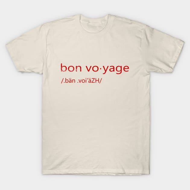 bon voyage T-Shirt by LND4design